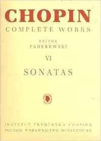Chopin Complete Works VI Sonaty - Ignacy J. Paderewski., Ludwik Brona