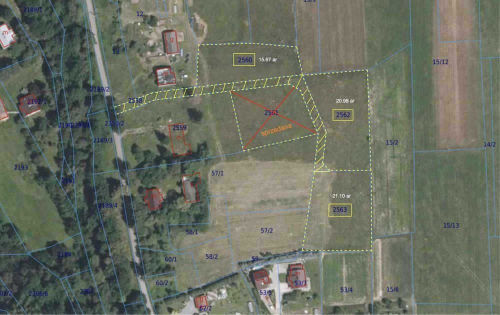 Dzialki budowlane Lipinki uzbrojone