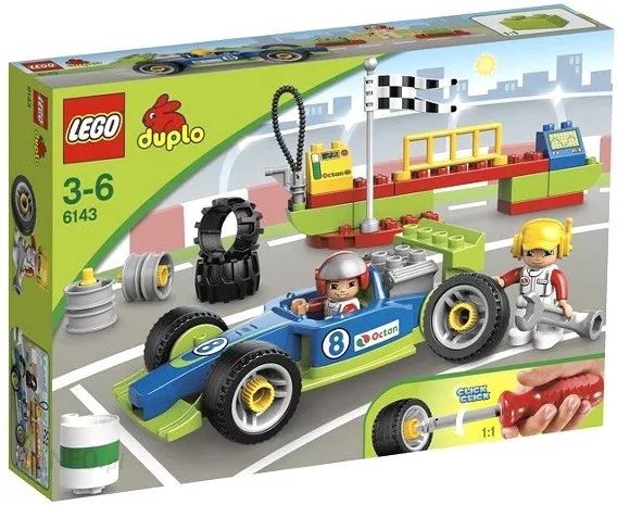 Lego Duplo 6143 Drużyna  wyścigowa formuła