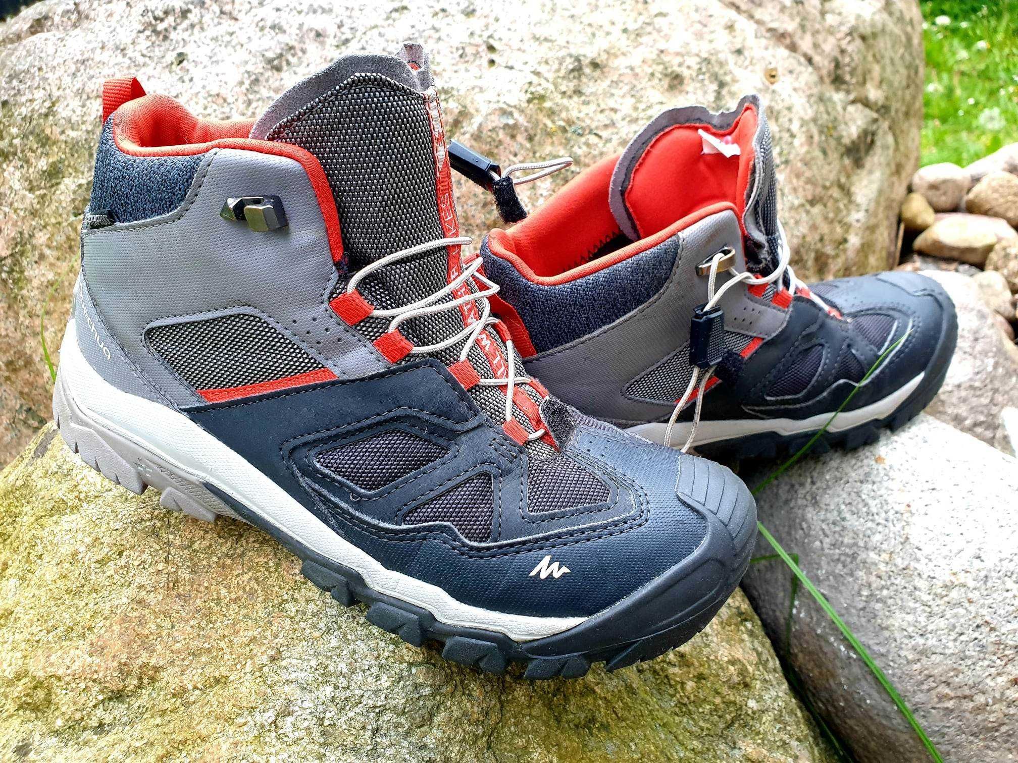 Buty Treking QUECHUA Crossrock dziecięce rozmiar 35 wodoodporne...