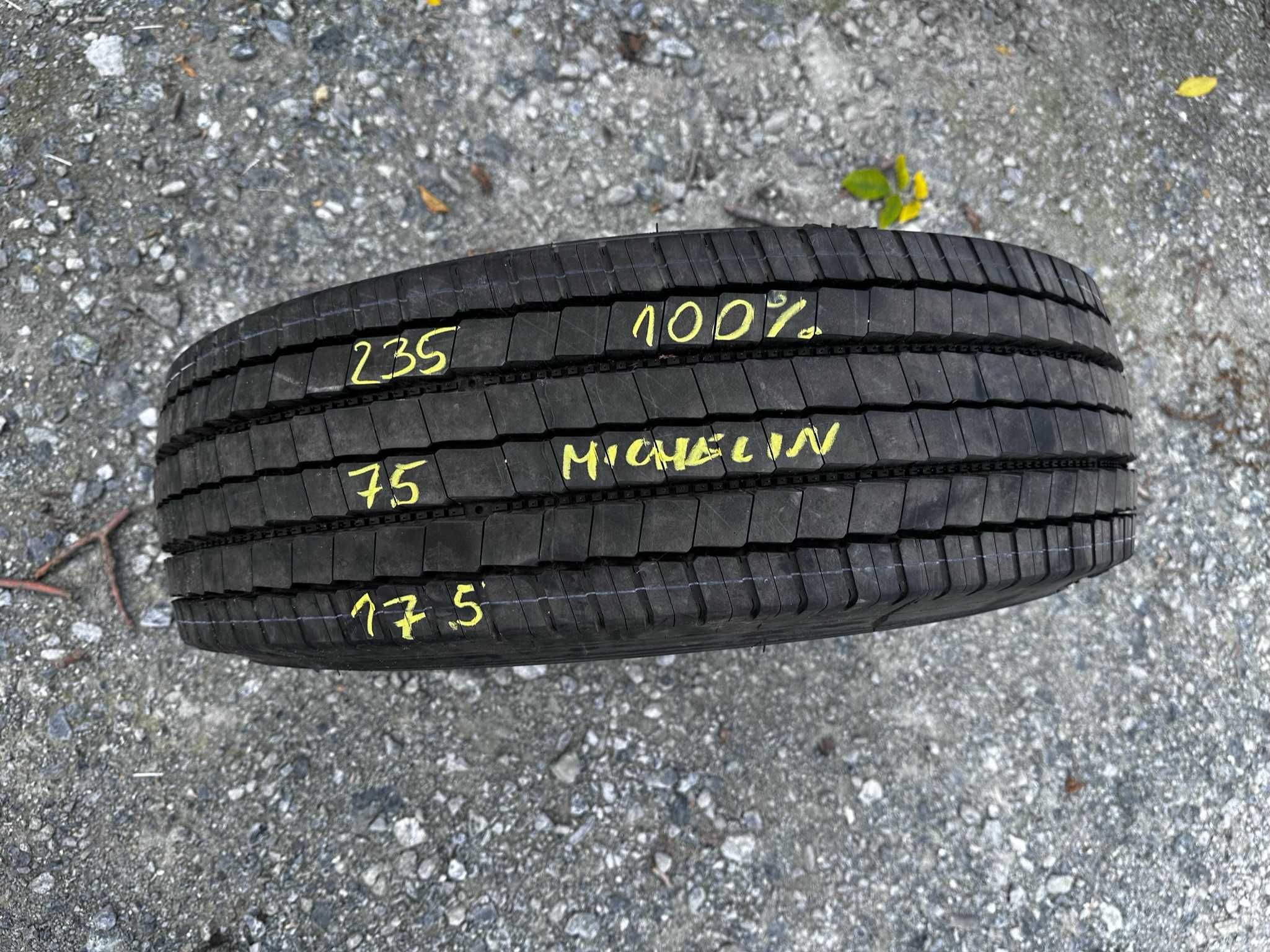 OPONA Ciężarowa Naczepowa 235/75R17.5 132/130M MICHELIN XZE1 100% NOWA