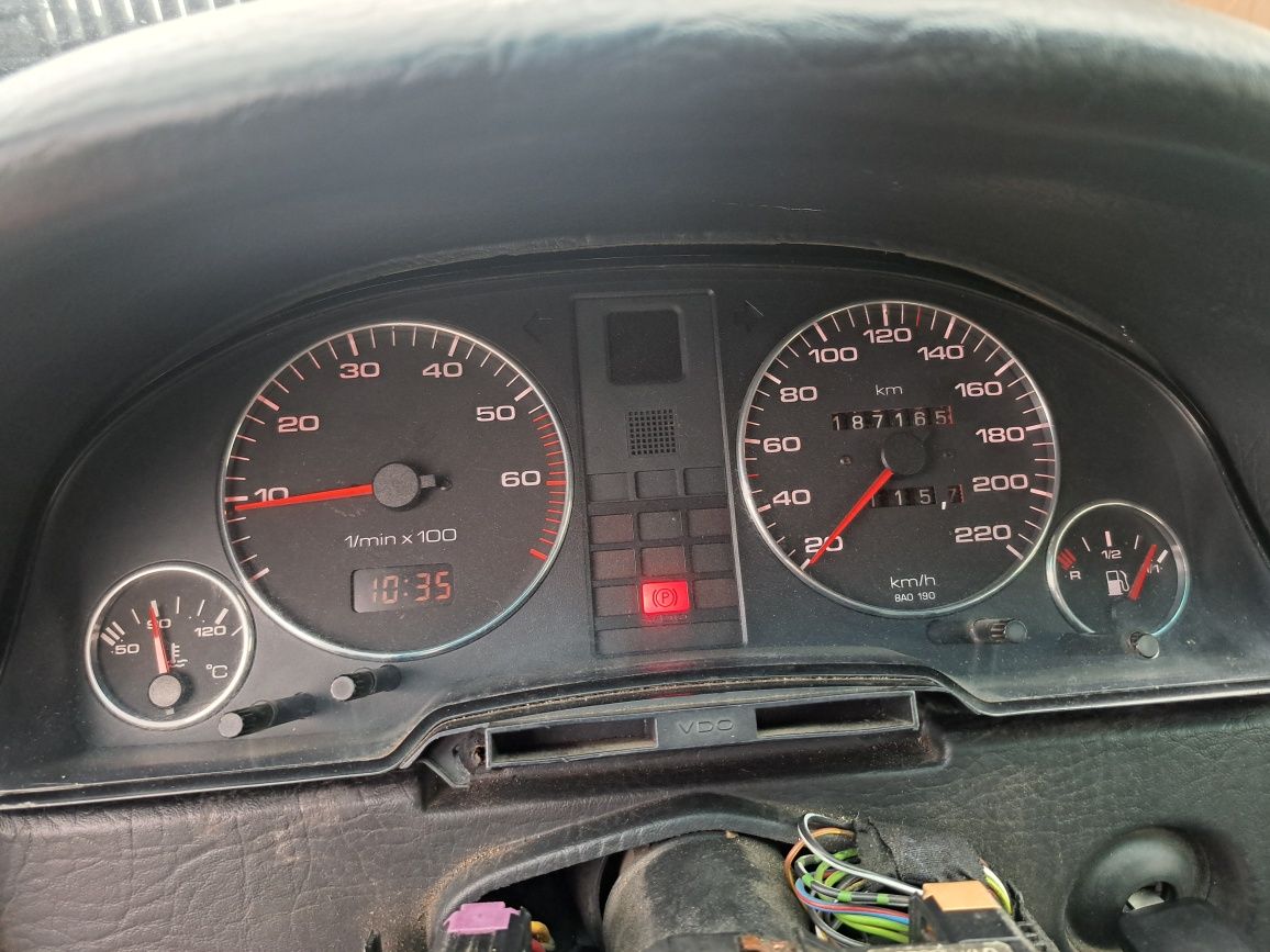 Audi 80 b4 licznik z obrotomierzem tdi diesel z chromami ringi VDO