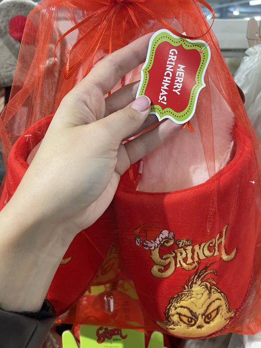 Домашні тапочки Дісней оригінальний мерч Грінч Hello Kitty Міккі Маус