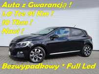 Renault Clio 1.0Tce 91Km*Bezwypadkowy*Full Led*Navi*Kamera*Klima*2xPdc*Gwarancja