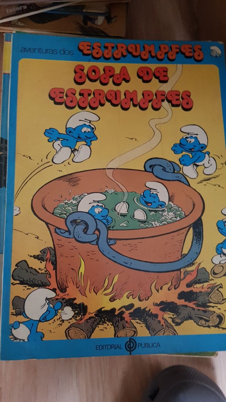 Vendo vários livros Spirou, Astérix, Lucky Luke, entre outros