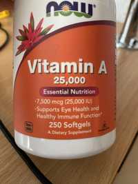 Вітамін А 25000 МЕ Vitamin A ретініл олія печінки fish liver oil
