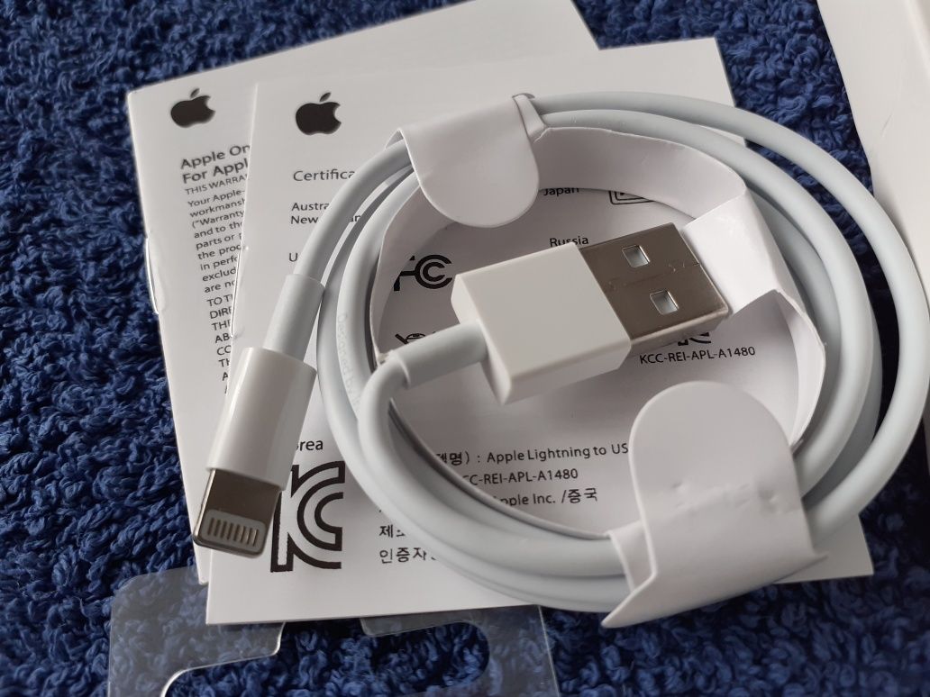 Kabel USB to Lightning 1m do IPhone NOWY.