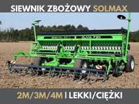 Siewnik talerzowy, zbożowy i do trawy, SOLMAX Olivia F23X 3m