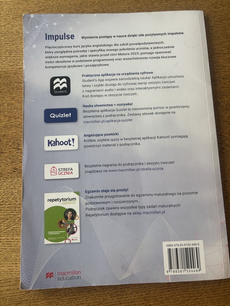 Podręcznik i ćwiczenia impulse 3