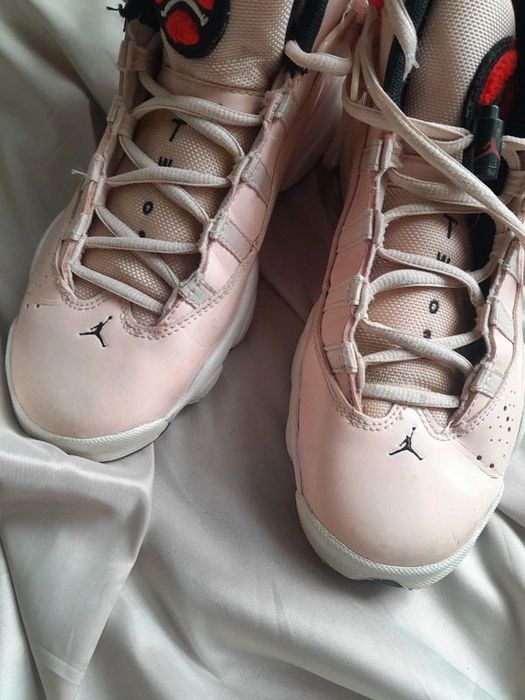 Nike air Jordan 6 Rings damskie jasny róż 37.5 skate hip hop