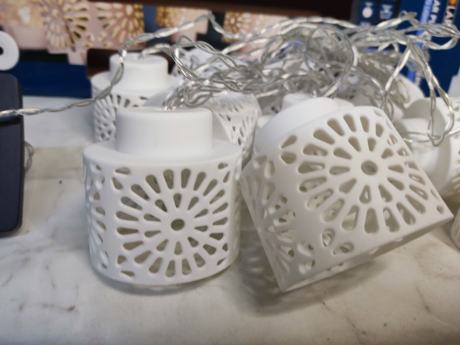 Solarna Girlanda Led Solar 5,6m Altanka Camping Namiot Łańcuch Lampki