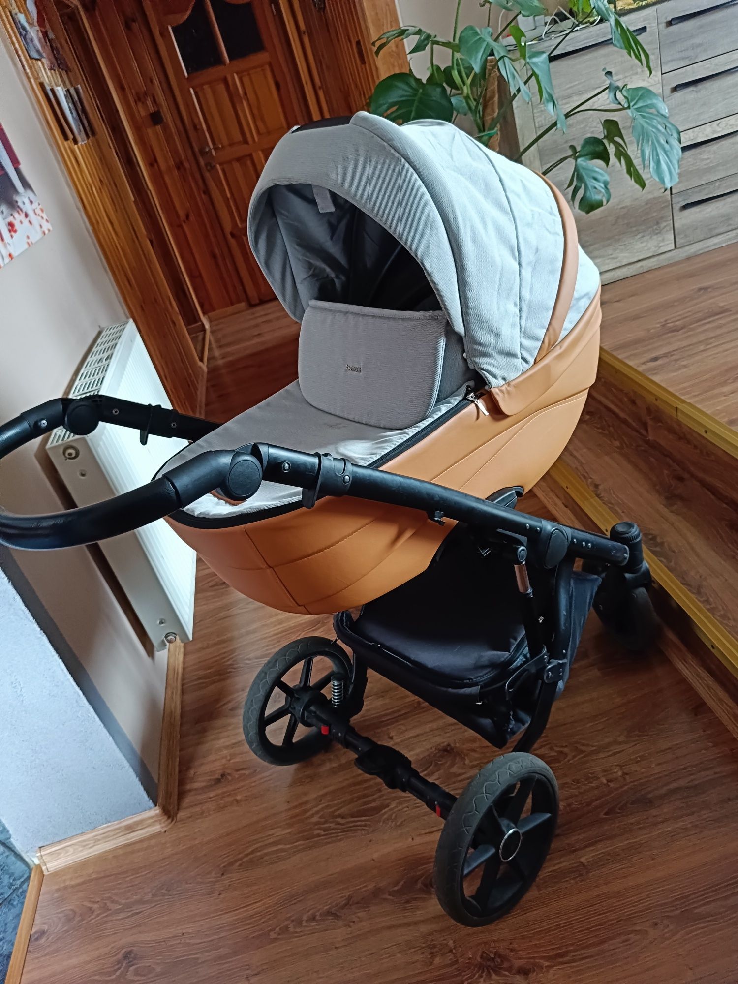 Wózek bexa ideal brąz 2w1