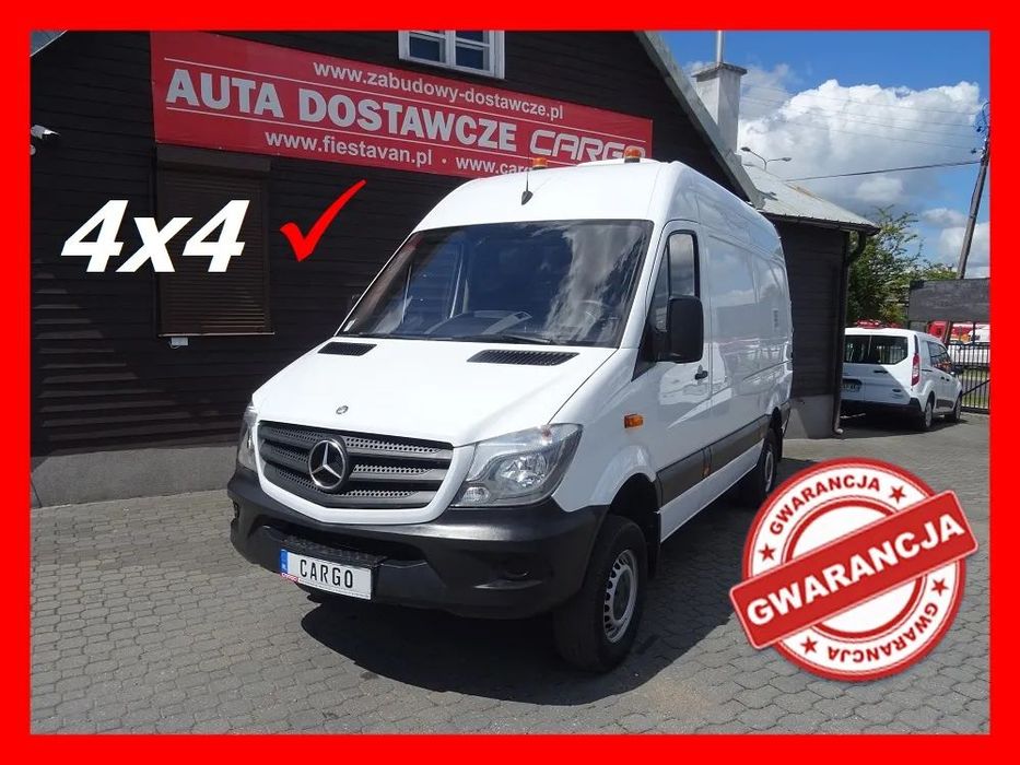 Mercedes-Benz Sprinter  316 2,2 160KM 4x4 Średniak L2H2 Klima Tempomat