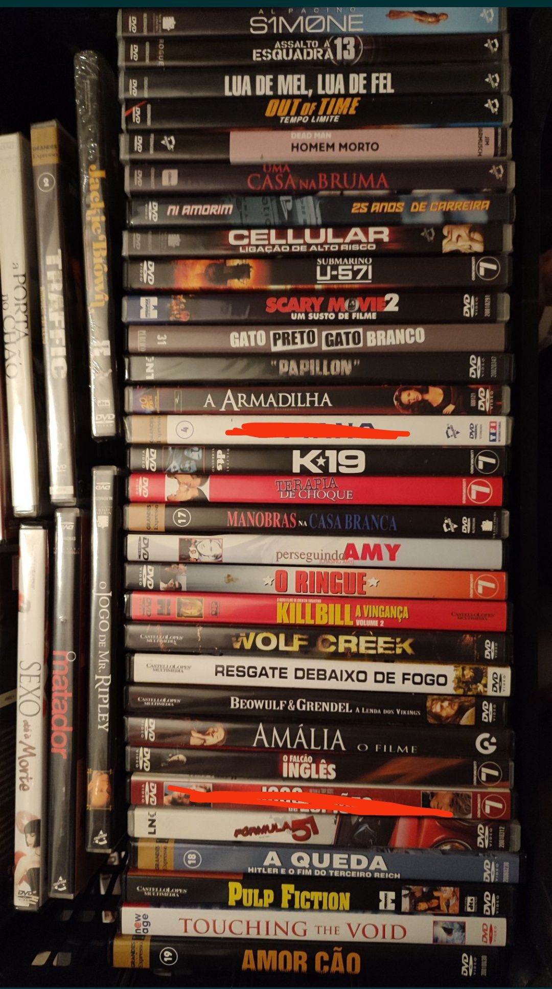 DVDs variados originais