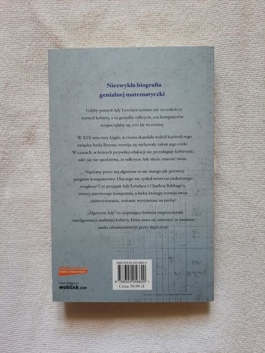 Algorytm Ady książka na prezent