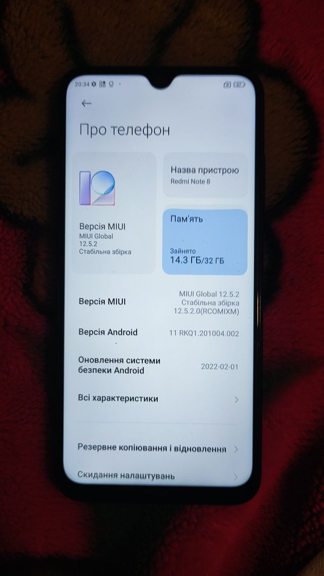 Xiaomi Redmi Note 8