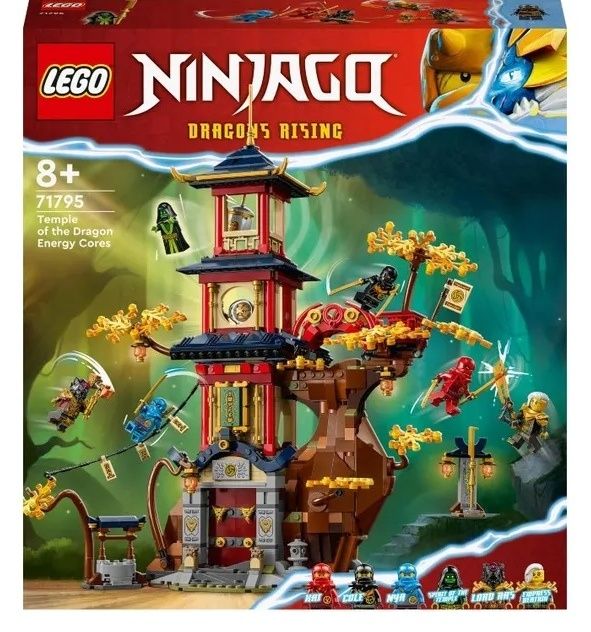 LEGO Ninjago Świątynia smoczej energii nr kat. 71795 Nowe!
