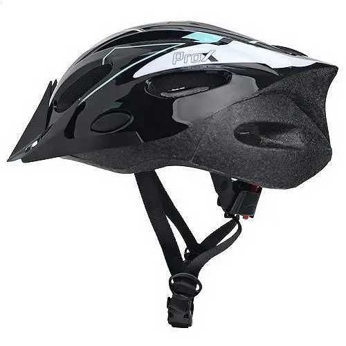 Шлем велосипедный ProX Thunder черный/мятный (A-KO-0175) - M 54-58см