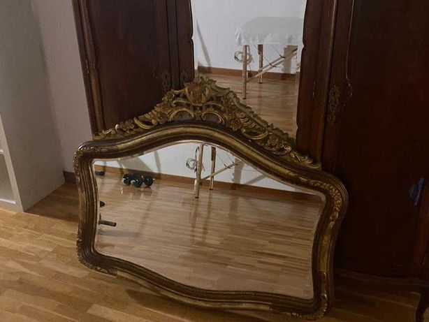 Espelho dourado grande