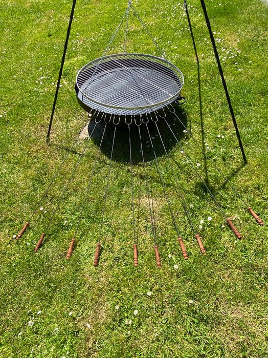 Widełki do kiełbaski kijki kije ognisko widelce nierdzewne i zwykłe