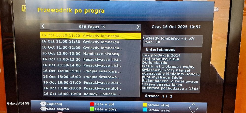 Antena DVB-T2 TV pokojowa Polska MUX8 4K MOCNY SYGNAŁ