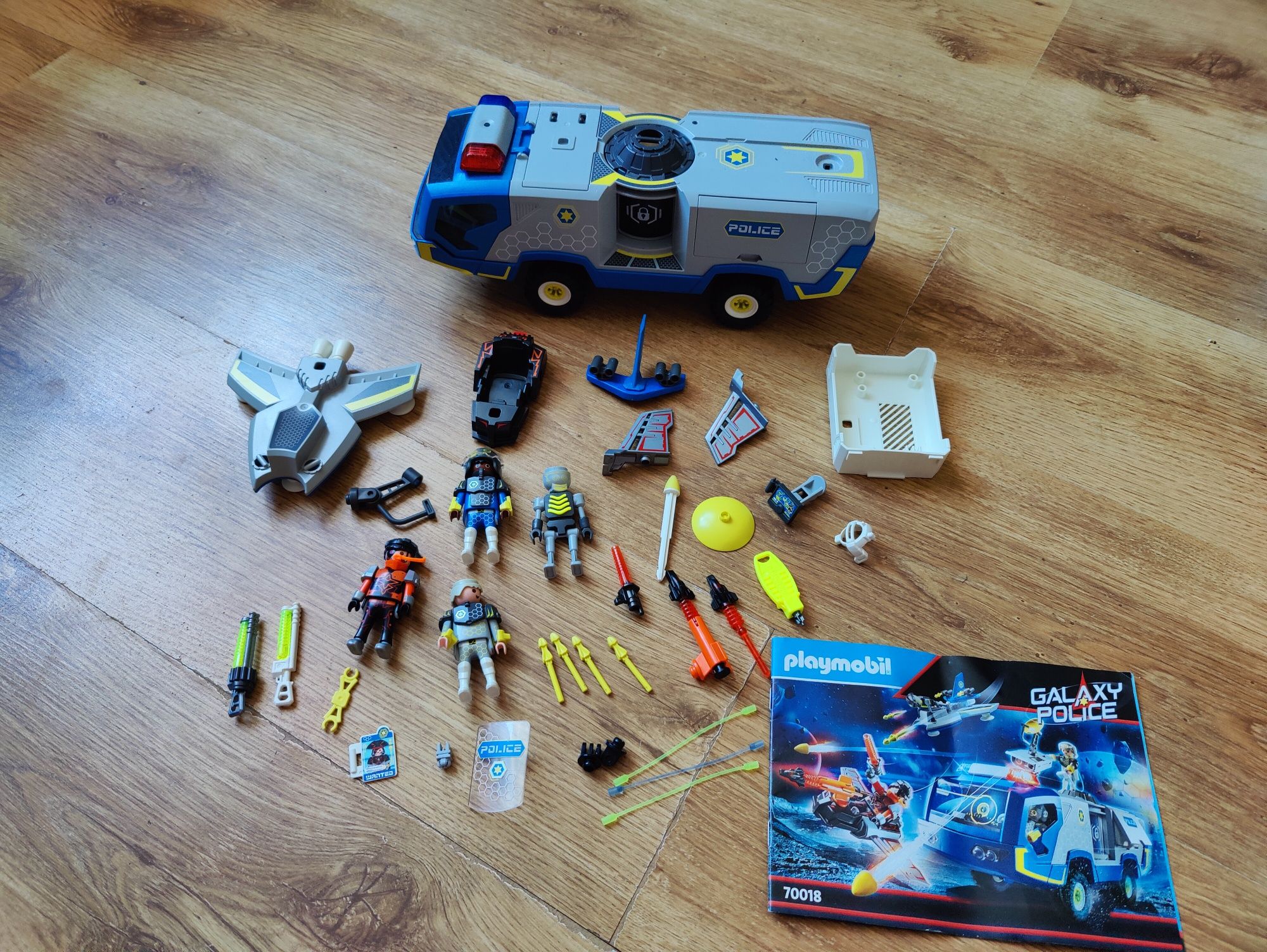 Playmobil Galaxy Police 70018- pojazd policyjny