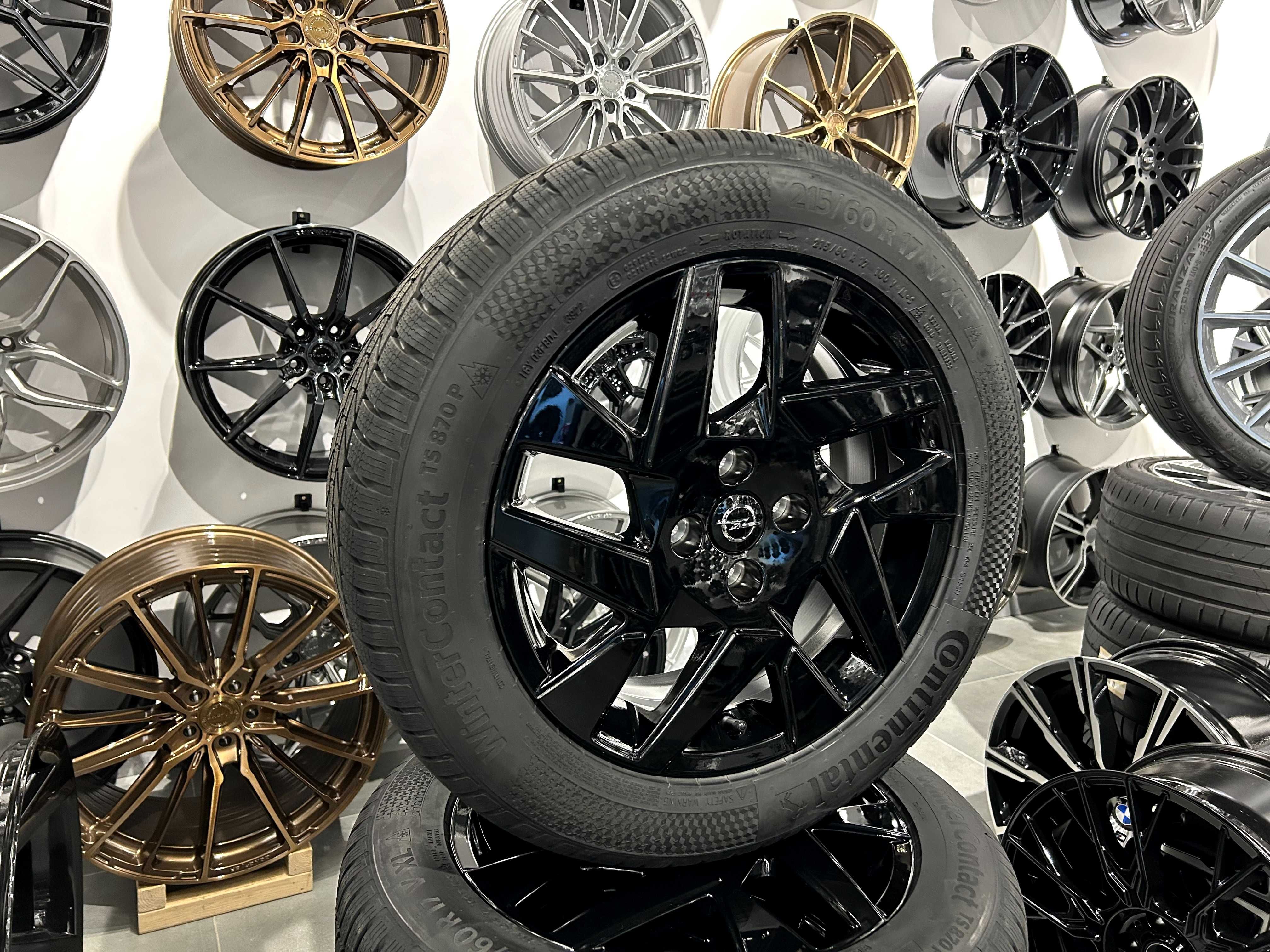 Oryginalne koła zimowe 17 4x108 ET32 Opel MOKKA II B Continental