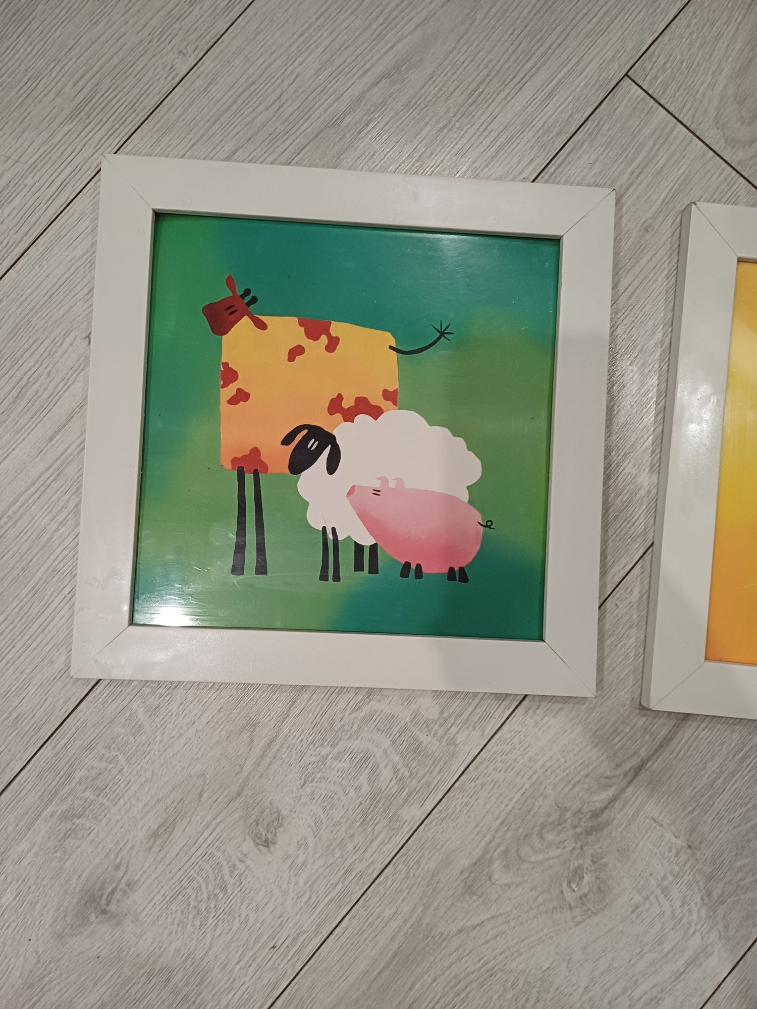 Obrazki zwierzęta Ikea 30×30