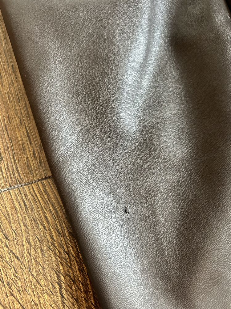 Legginsy z eko skóry H&M r. 34