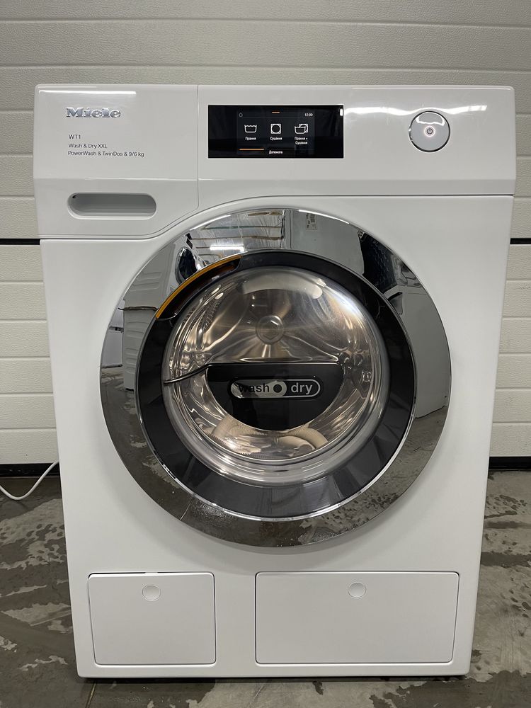 ТОП Дуже крута пральна машина Miele WTW870WPM з сушкою 9/6 XXL WT1