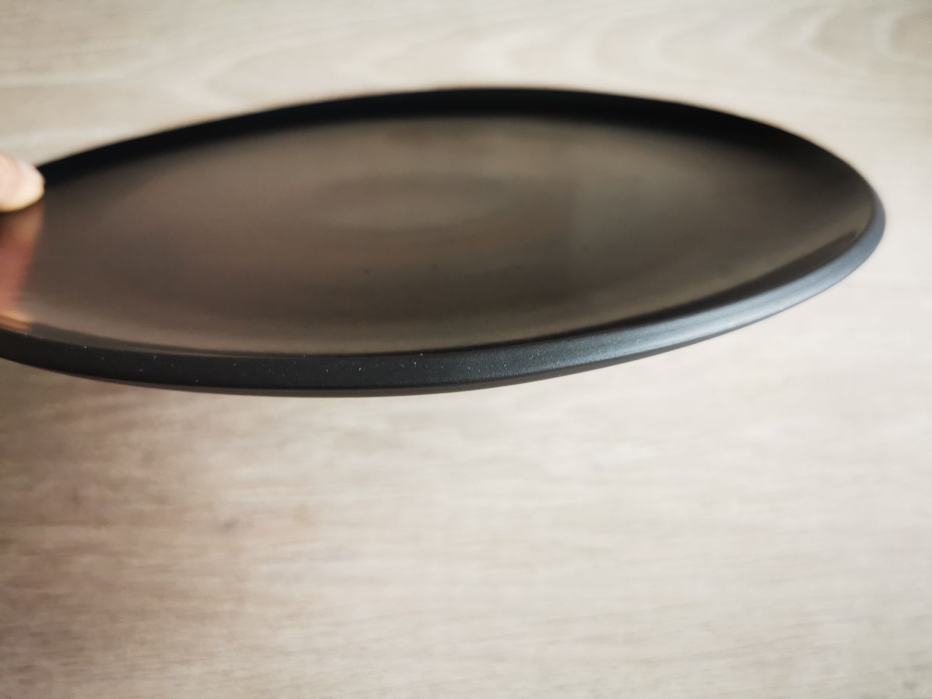 Talerz obiadowy Rosenthal Junto Dinner Plate 27 cm brązowy ceramika