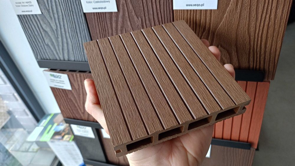 Deska kompozytowa tarasowa sztacheta ogrodzeniowa KOMPOZYT z dostawą