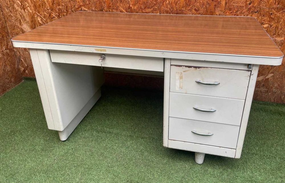 Secretaria hospitalar antiga, medidas 74 X 135X78 cm