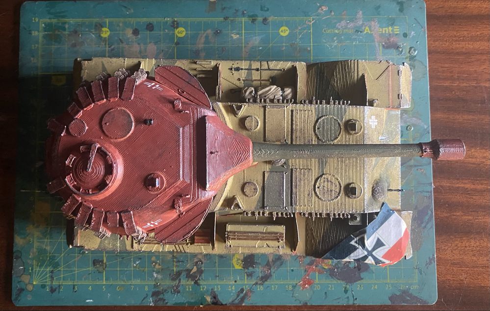 Танк (2-1) два танка 1:35 гриль та Vk 72.02