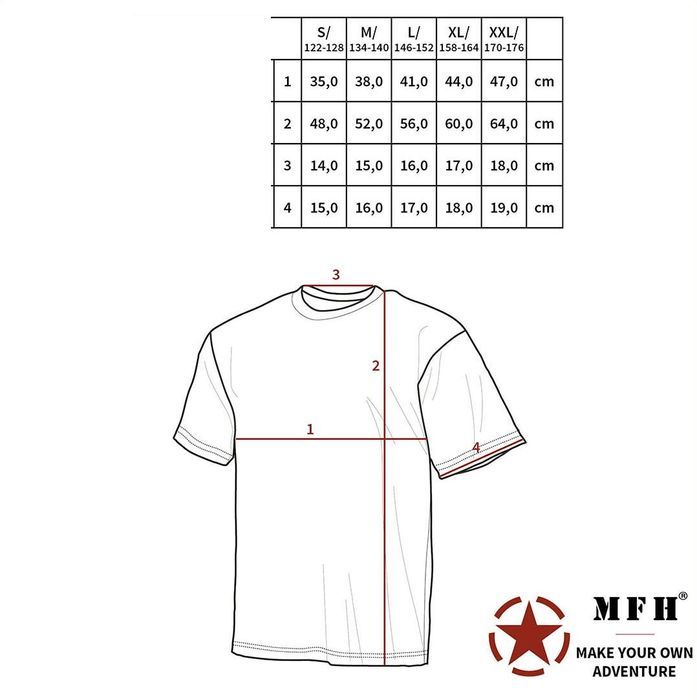 koszulka dziecięca t-shirt us wojskowa - at-digital 170-176