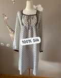 Jedwabna sukienka boho midi nowa sukienka z jedwabiu Noa Noa