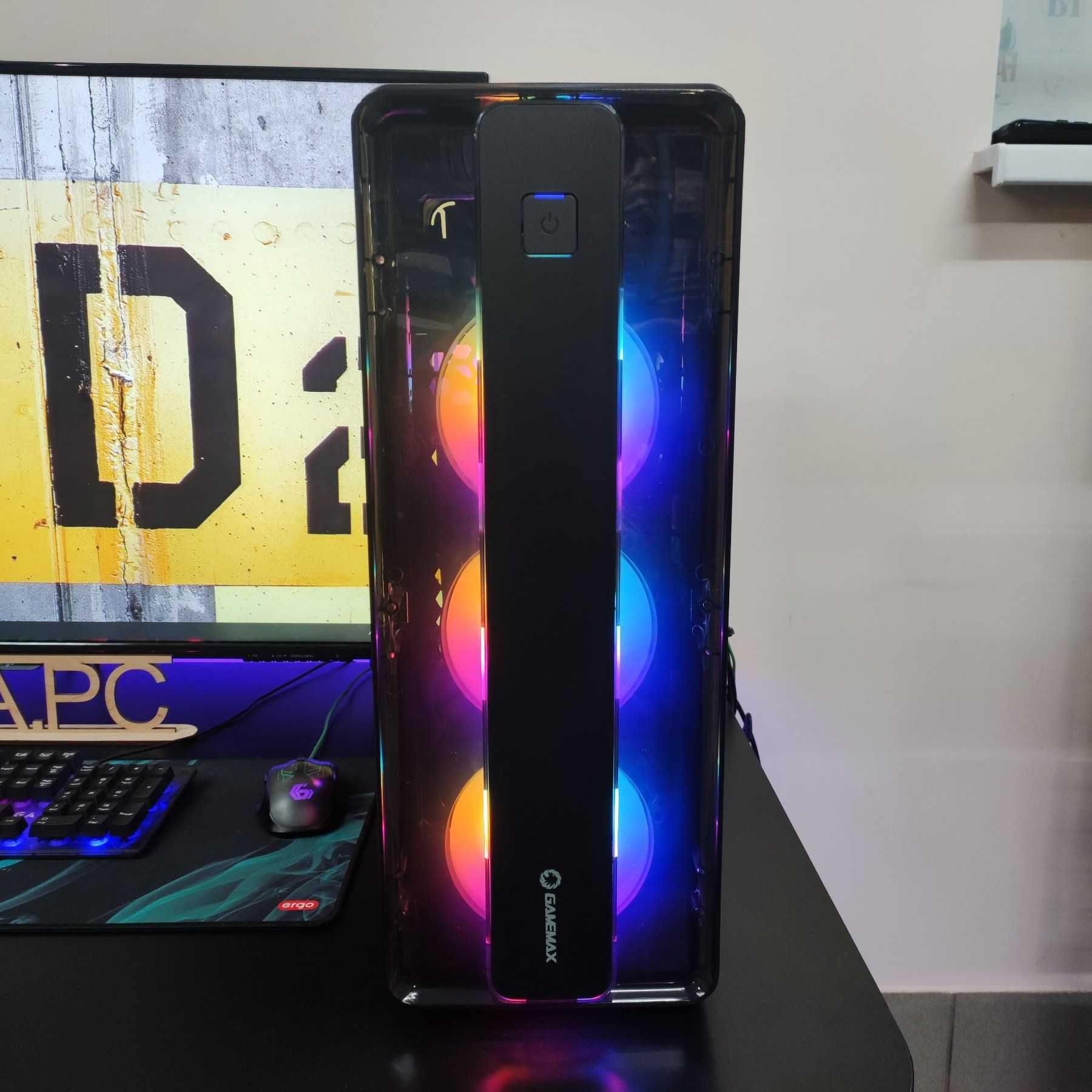 Компютер Новый Ryzen 5 5500, 16GB DDR4, EVGA RTX 3070, SSD 512GB NVMe