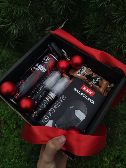 Подарунковий набір чоловікові | подарок | бокс мотоциклісту