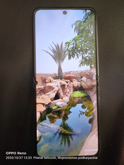 Samsung Galaxy Flip5. Zielony.