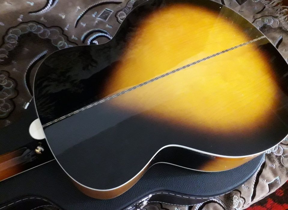 Классическая акустическая гитара китай Gibson j200