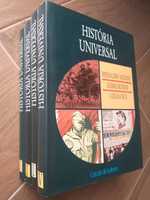 Livros _ História Universal / 4 Volumes por 19 €