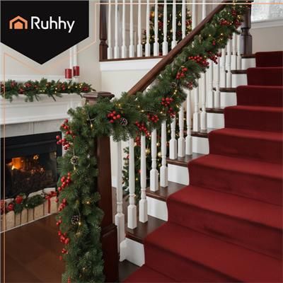 Girlanda choinkowa łańcuch świąteczny 2.7m gęsta