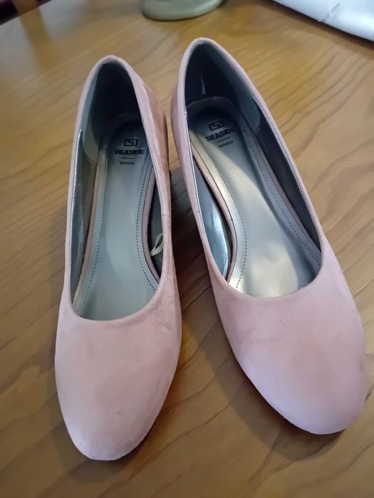 Sapatos de Cerimónia Femininos – Rosa, Salpara Médio com Brilhantes