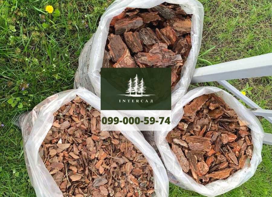 Отсев сосновой коры 0/1см. В наличии пять фракций