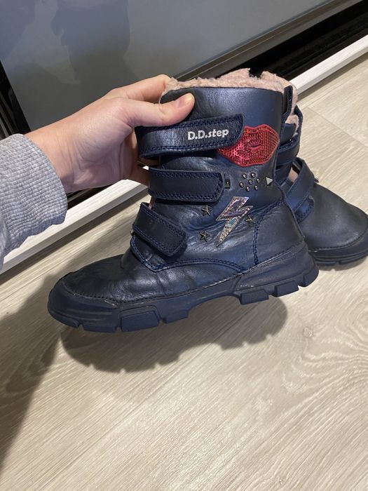 Зимові чоботи d.d.step на дівчинку