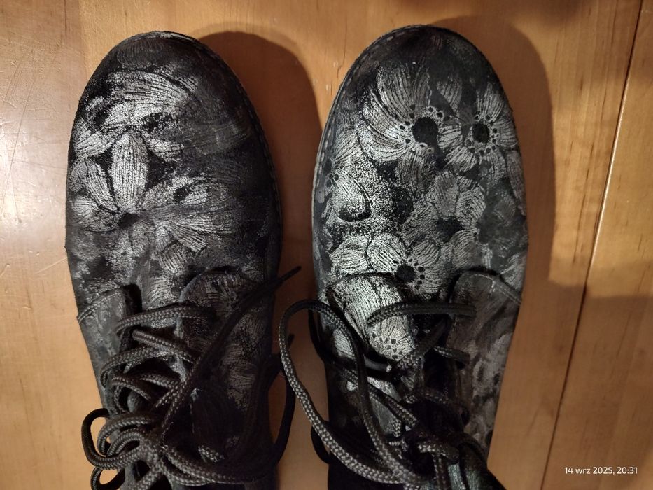 Botki Remonte rozm. 43, zamszowe