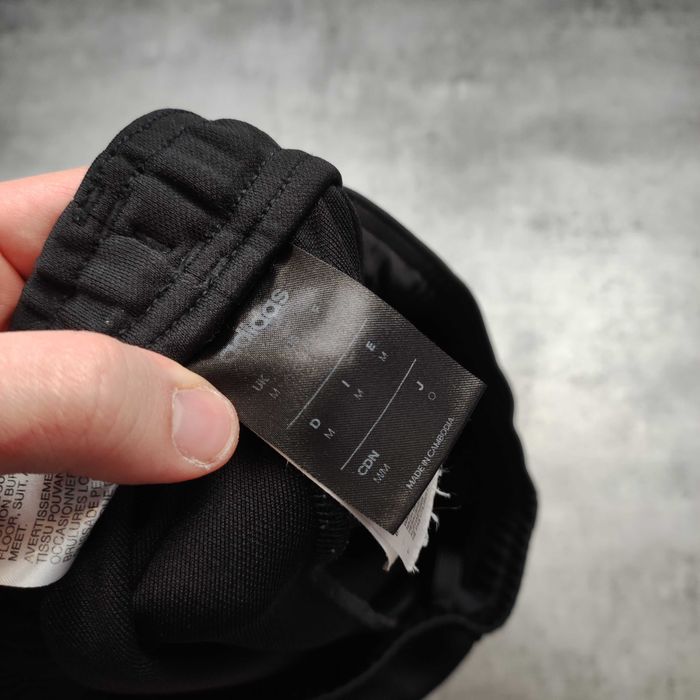 MĘSKIE Spodnie Sportowe Dresy Czarne Trening Adidas 3 Paski Clima Aero