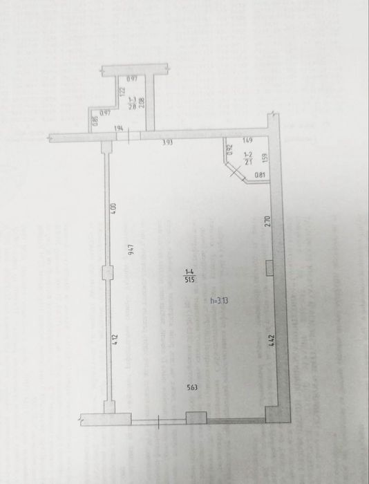 Здам приміщення в оренду| Центр Подільська | 56,4 м²