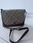 Obag glam bordo z klapką nowy