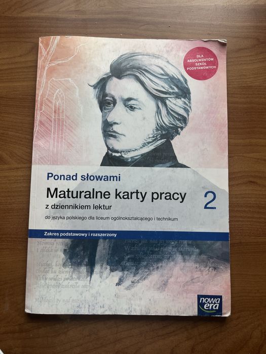 Maturalne karty pracy z języka polskiego Ponad słowami 2 nowa era